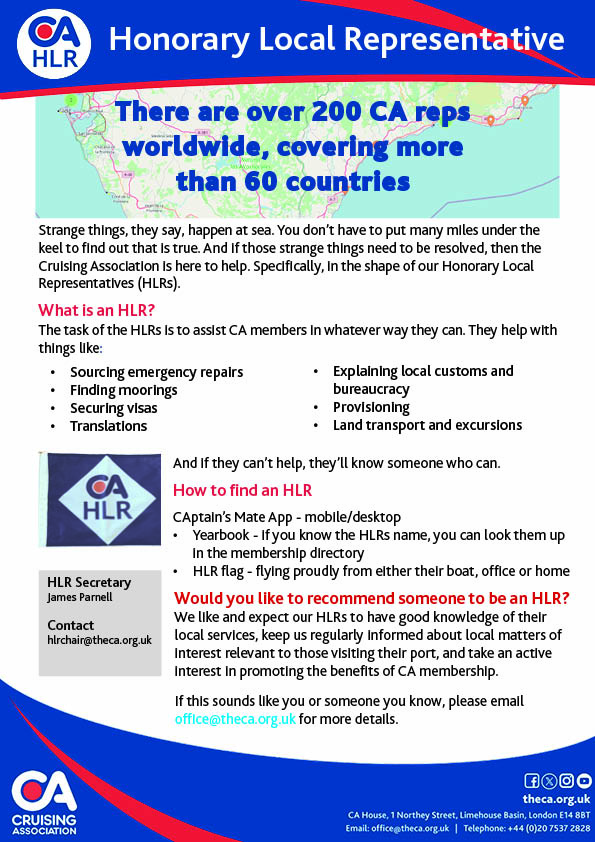 CA Honorary Local Representatives flyer