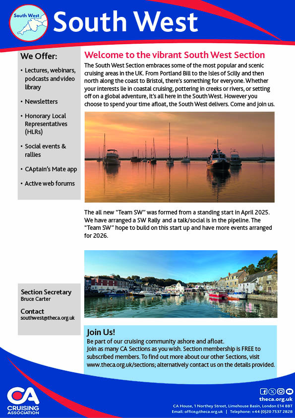 CA South West Section flyer