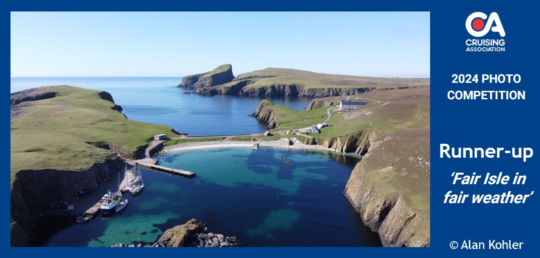 2024 CA Photo Competition runner up, Fair Isle in fair weather by Alan Kohler