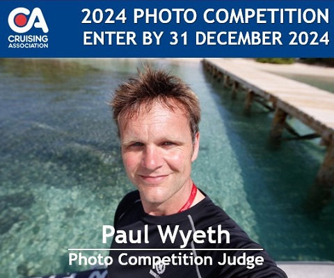 Paul Wyeth, professional marine photographer and judge for the CA 2024 Photo competition