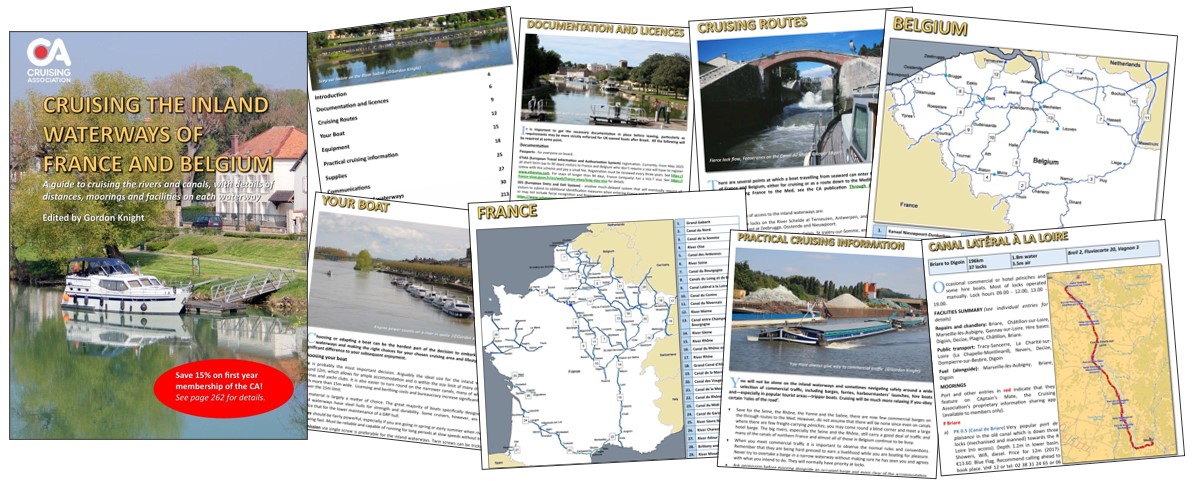 2025 edition of Cruising the Inland Waterways of France and Belgium