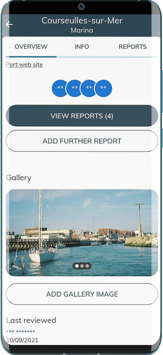 CAptain's Mate app - images of marinas, ports, harbours and anchorages as a visual guide for your cruising plans